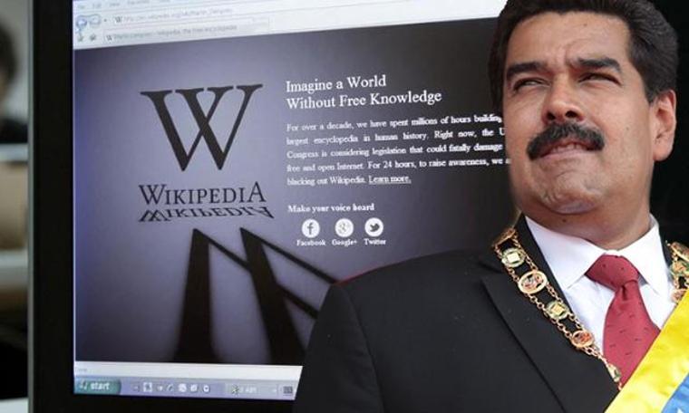 Türkiye'nin ardından Venezuela da Wikipedia'ya erişimi engelledi