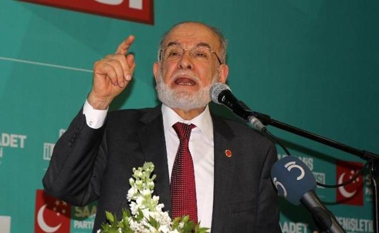 Saadet Partisi lideri Temel Karamollaoğlu: Yeni bir muhalefet lideri doğuyor