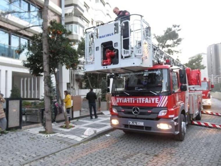 Kadıköy'de yangın paniği!