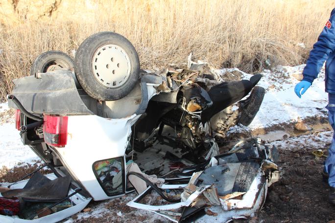 Nevşehir’de iki otomobil kafa kafaya çarpıştı: 2 ölü, 2 yaralı