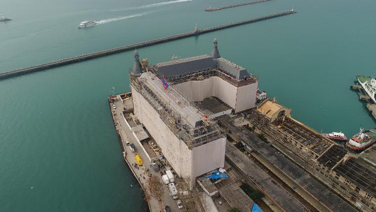 Haydarpaşa Garı'nın çatı restorasyonu tamamen bitti