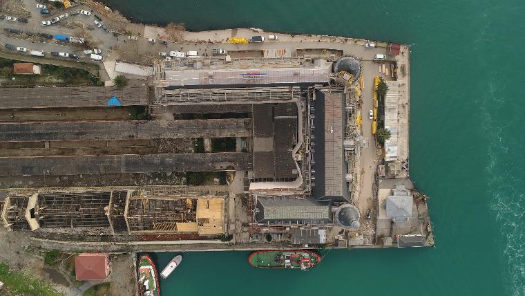 Haydarpaşa Garı'nın çatı restorasyonu tamamen bitti