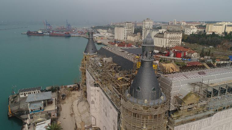 Haydarpaşa Garı'nın çatı restorasyonu tamamen bitti