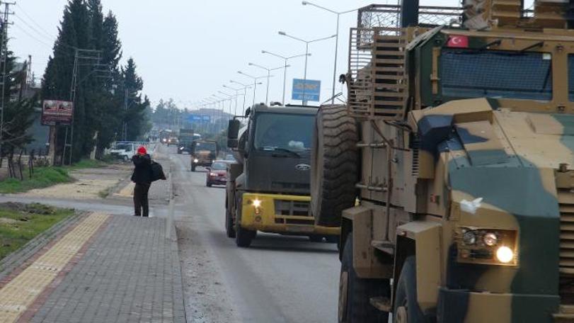 Suriye sınırına askeri sevkiyat (02.01.2019)