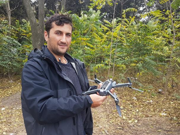 Drone'a ateş etmişlerdi, tamamı yıkıldı