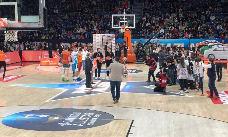 Tahincioğlu All-Star 2019'da yetenek yarışması galibi Doğuş Özdemiroğlu