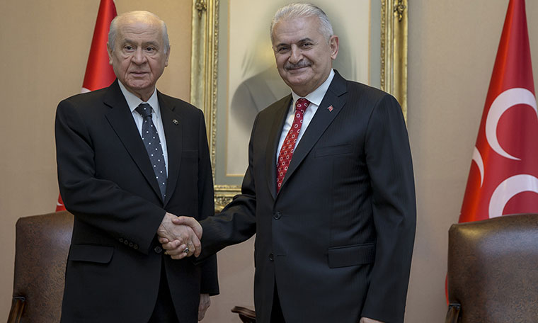 Devlet Bahçeli ile Binali Yıldırım bir araya gelecek