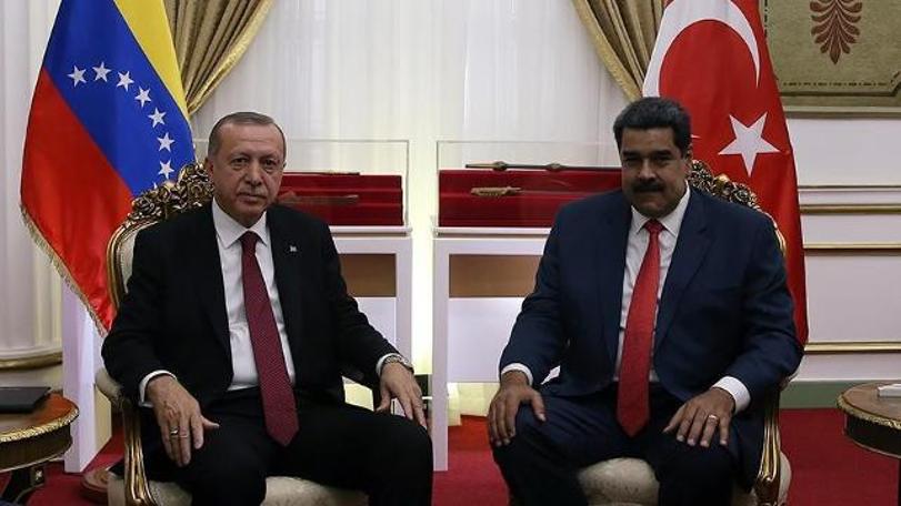 Erdoğan'dan Maduro'ya: 'Dik dur' mesajı