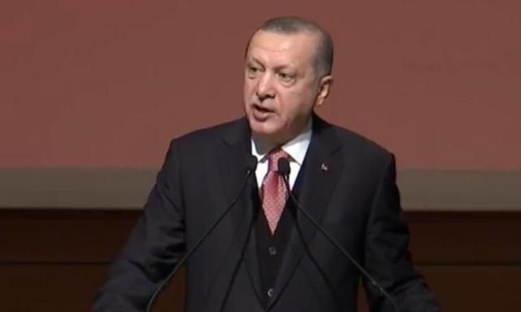 Erdoğan: Düştüğümüzde tekme atmak için bekleyenler var