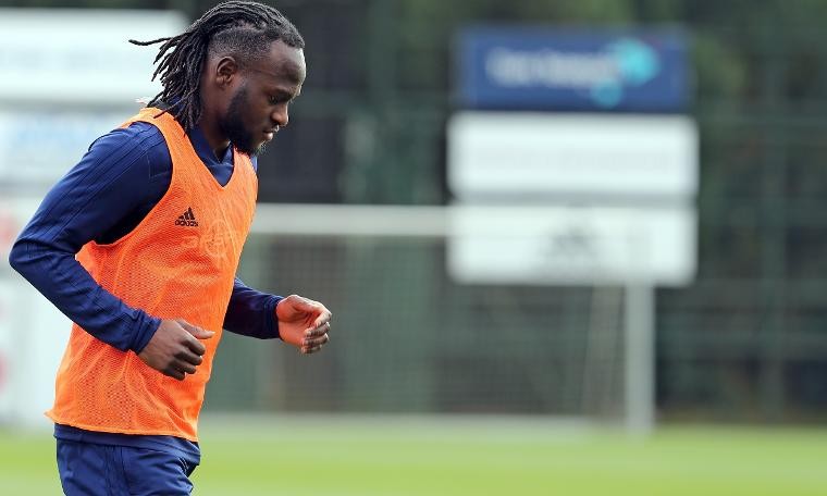 Victor Moses ilk antrenmanına çıktı