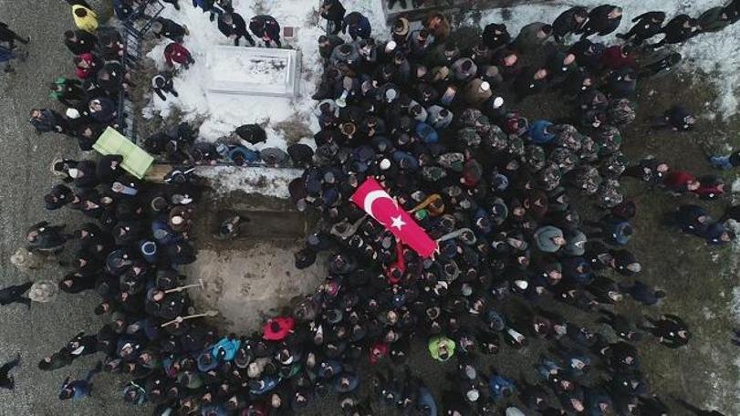 Şehit polis Tahir Kaltar son yolculuğuna uğurlandı