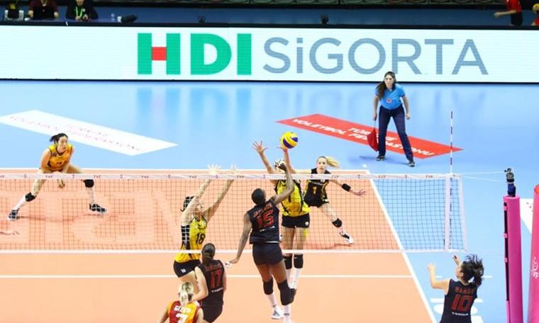 VakıfBank Galatasaray’a set vermedi