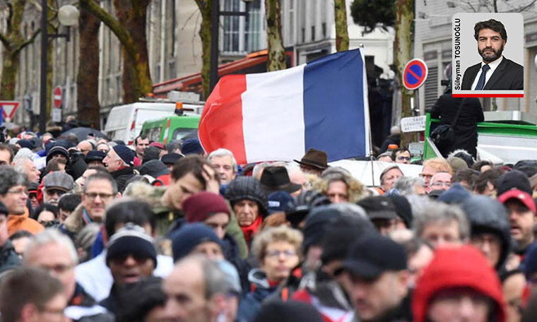 Paris’te tehlikeli gerginlik