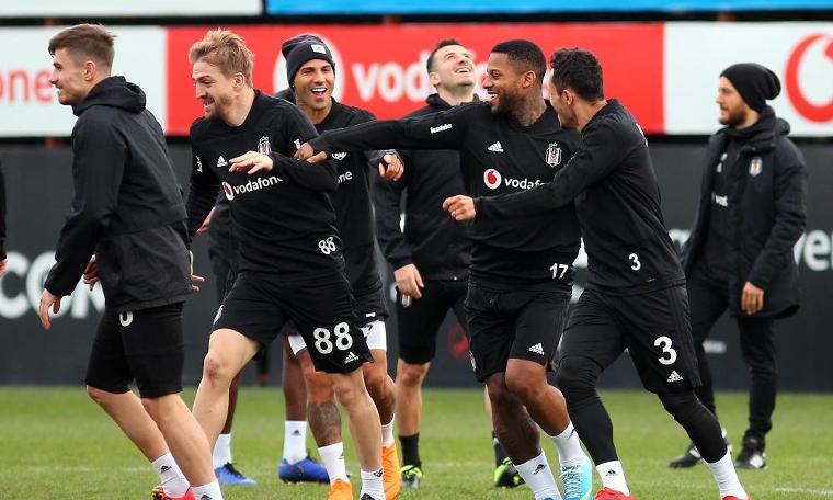 Beşiktaş kondisyon ve taktik çalıştı (30.01.2019)