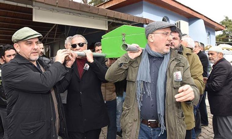 Ahmet Şık'ın babası Hüseyin Şık, son yolculuğuna uğurlandı