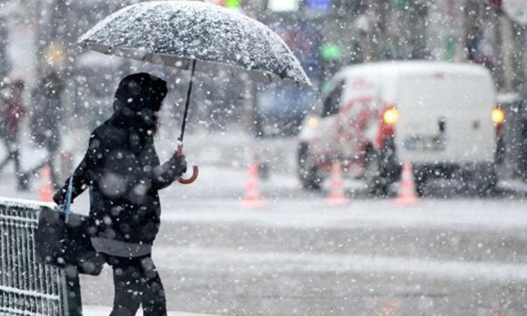 İstanbul'da beklenen kar yağışı başladı! (05.01.2019)