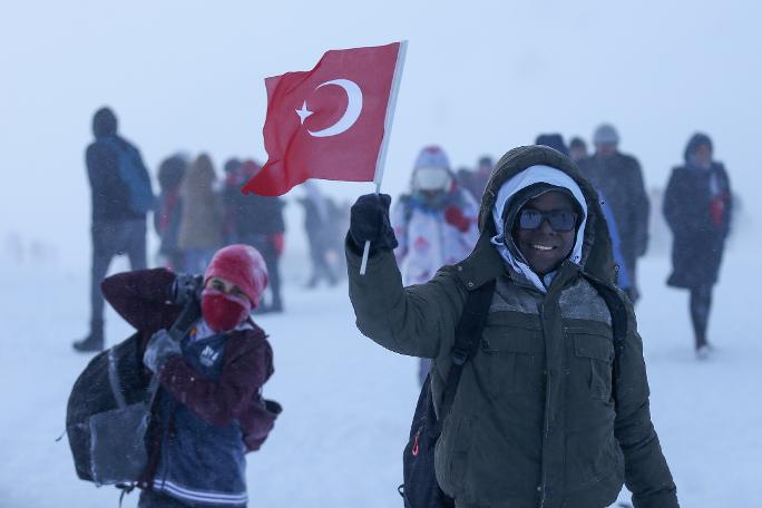 Sarıkamış şehitleri anıldı: Kuyruğun sonu görünmedi