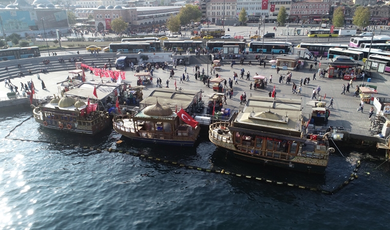 Eminönü'ndeki balıkçıların yerine BELTUR