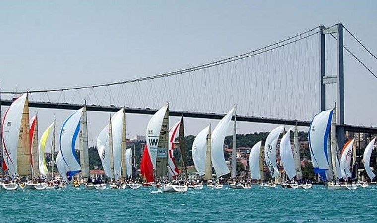 İstanbul'da yelken şöleni