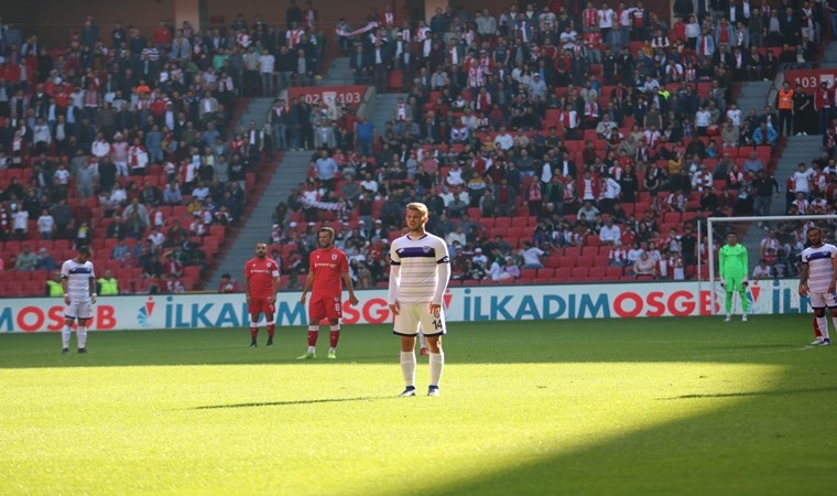 Samsunspor, Hacettepe maçı 09:05'te durdu