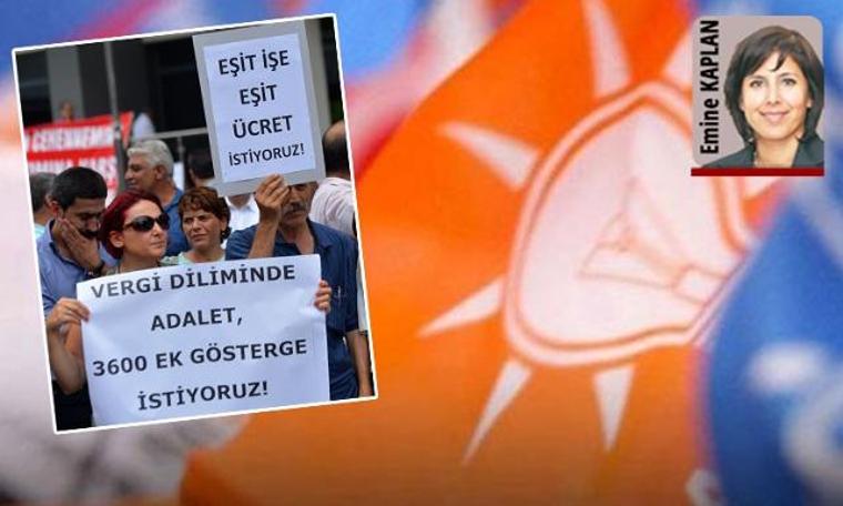 4 meslek grubuna ek gösterge sözü veren AKP’de ‘3600’ çıkmazı