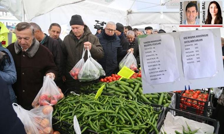 Karne kuyruğu gibi