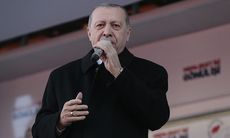 Erdoğan'dan o il için altın ticareti mesajı