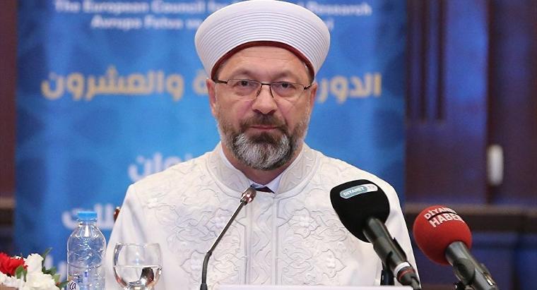 Diyanet İşleri Başkanı Erbaş'ın 'kadından imam olmaz' sözleri tartışma yarattı