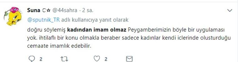 Diyanet İşleri Başkanı Erbaş'ın 'kadından imam olmaz' sözleri tartışma yarattı