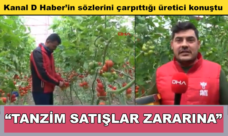 Kanal D Haber'in sözlerini çarpıttığı çiftçi konuştu