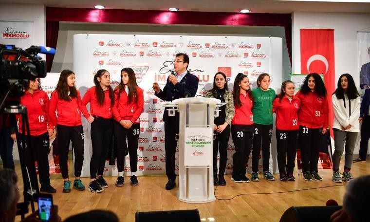 İmamoğlu: Sporun içine zerre siyaset sokmayalım