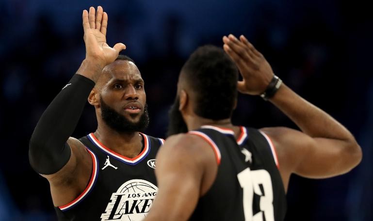 68. NBA All-Star'da kazanan LeBron