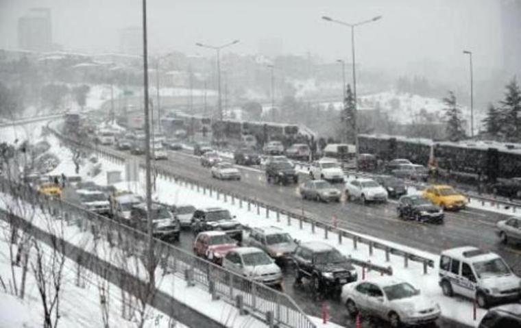 İstanbul trafiğinde son durum (25.02.2019)