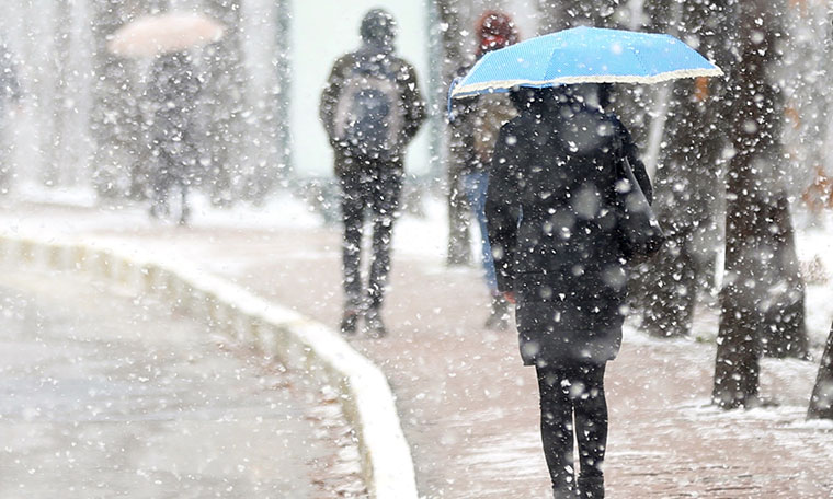 Meteoroloji'den üç il için kar yağışı uyarısı