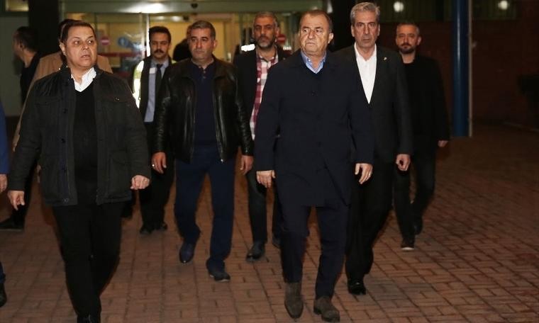 Fatih Terim, babasının rahatsızlığı nedeniyle Adana'ya gitti