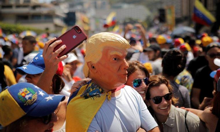 Trump: Venezuela'ya asker göndermek seçenekler arasında