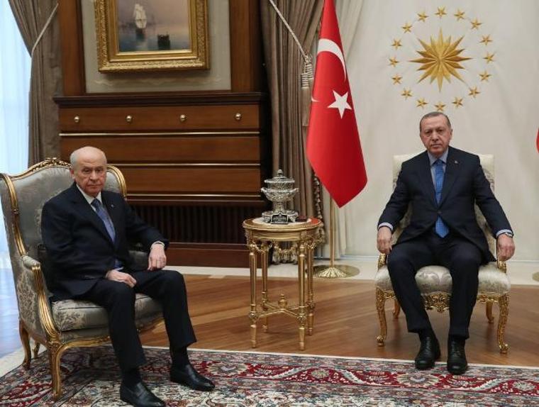 Cumhurbaşkanı Erdoğan yarın MHP lideri Bahçeli ile görüşecek