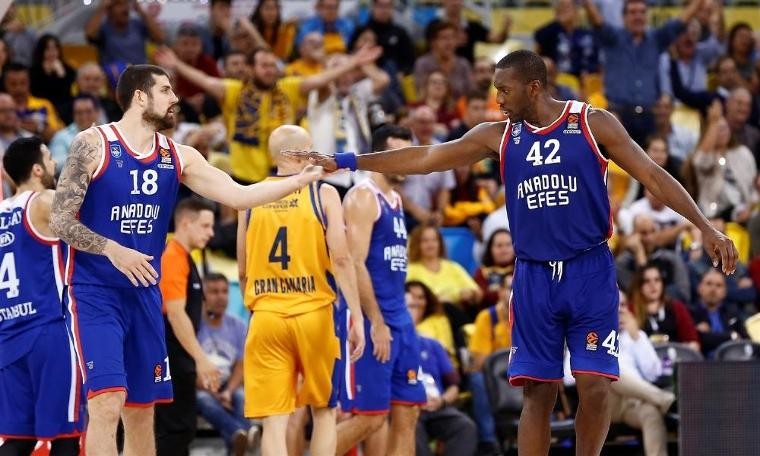 Anadolu Efes ile Gran Canaria 2. randevuda