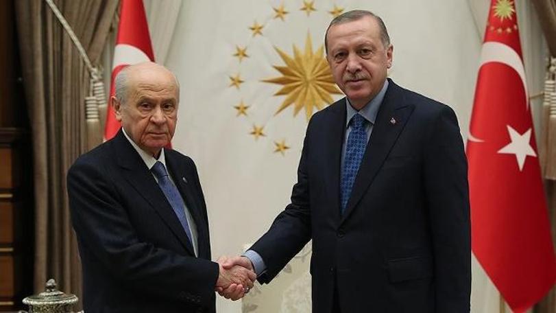 Erdoğan ile Bahçeli bir araya geldi (06.02.2019)