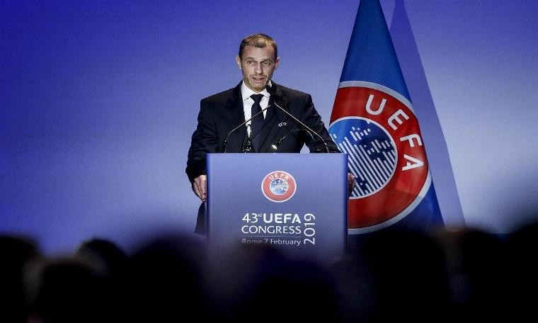 Ceferin UEFA'nın 1 numarası olmaya devam ediyor