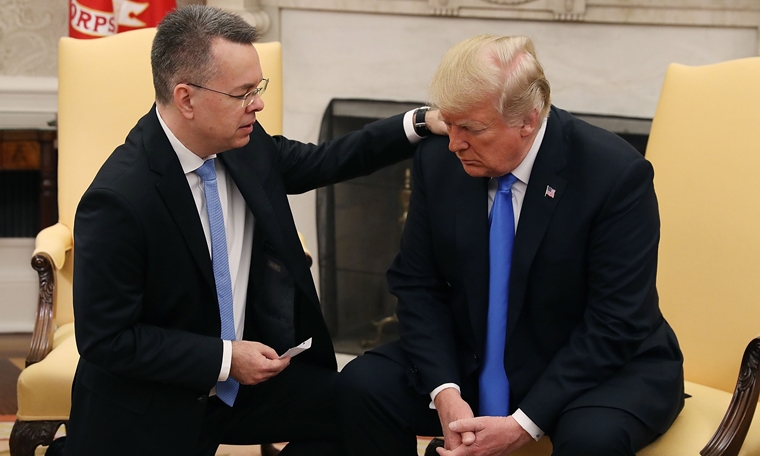 Trump'tan Brunson açıklaması: Türkiye'ye 'Bıraksanız iyi olur' dedim, bıraktılar