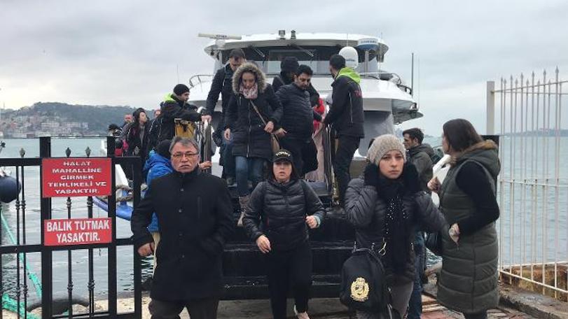 Boğaz turunda büyük şok: Bir kişi denize düşerek hayatını kaybetti