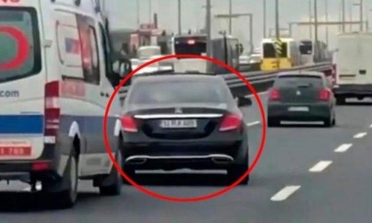 Ambulansa yol vermeyen sürücü kendini böyle savundu