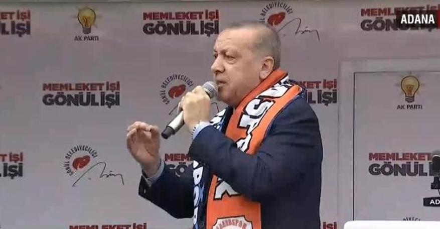 Erdoğan, 8 Mart'ı hedef aldı: Ezana terbiyesizlik ettiler (10.03.2019)