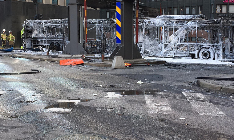 İsveç’in başkenti Stockholm’de patlama (10.03.2019)