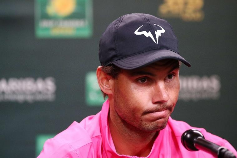 Nadal, Indian Wells'ten çekildi