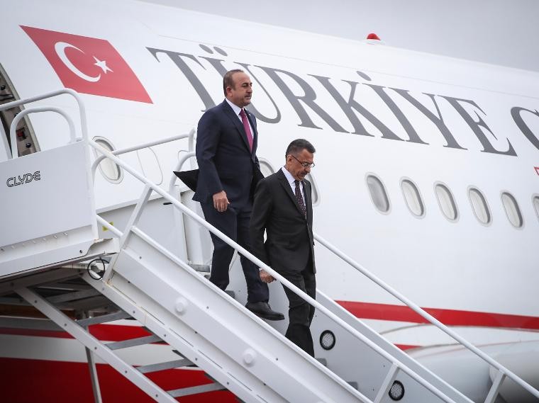 Fuat Oktay ve Mevlüt Çavuşoğlu Yeni Zelanda’da