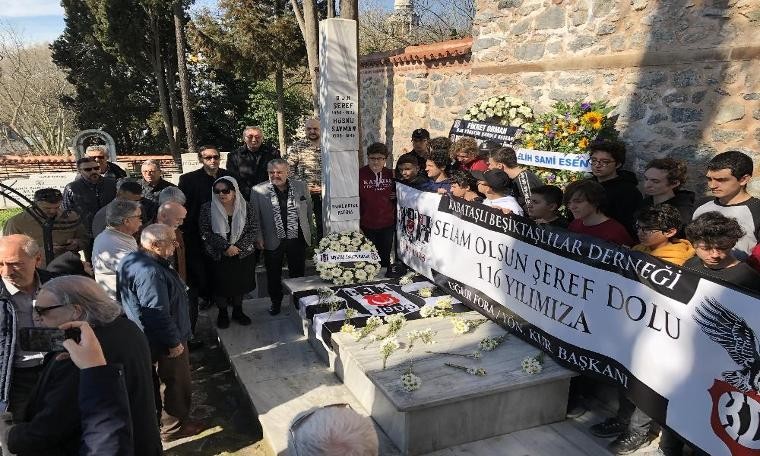 Beşiktaş, kuruluş gününde Şeref Bey’i unutmadı