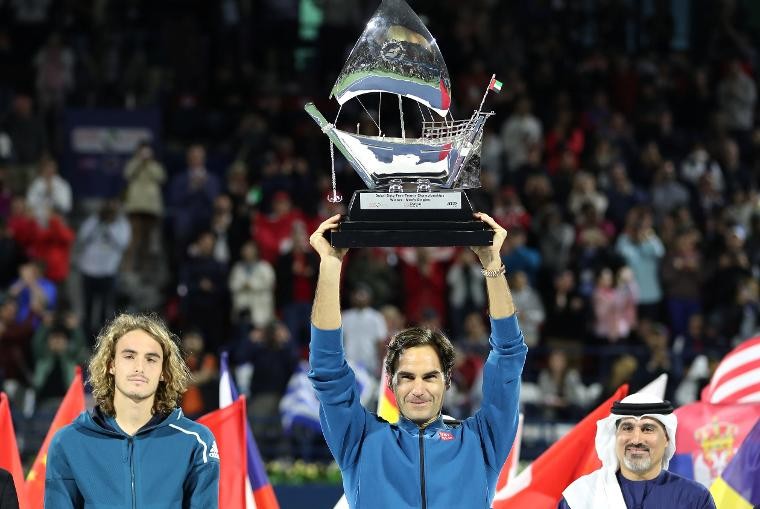 Federer'den kupa dalyası