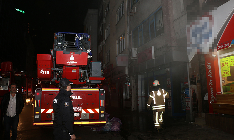 Kağıthane'de trafo patladı